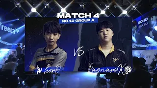 [2022 GSL Season 3] Ro.10 | Группа A | Матч 4: herO (P) vs. Ragnarok (Z)