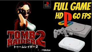 Tomb Raider 2 [PS1] (Japan Version) 100% SECRETS Longplay Walkthrough Playthrough Full (HD, 60FPS)