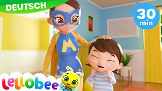 Meine Mama ist eine Supermama | Lellobee - Kinderlieder und Cartoons | Lellobee Deutsch