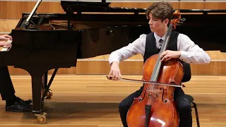 Joshua Jones Dvorak Cello Concerto 1st movt