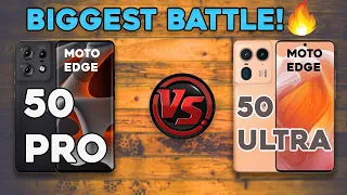 Motorola Edge 50 Pro vs Edge 50 Ultra | Biggest Battle