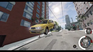 BeamNG Drive Škoda Octavia RS crash part 9