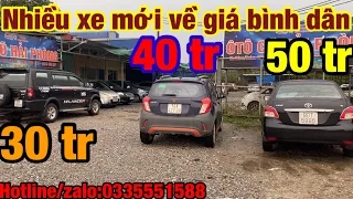 Báo giá lô xe cỏ mới cũ trên 100 đầu xe đủ loại từ 30-40-50 triệu xe ô tô cũ giá rẻ . Lh:0335551588