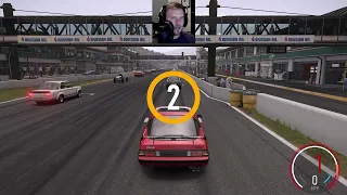 STARTING LAST: D Class RX-7 at Maple, Battling after Chaos and Wrecks (Forza Motorsport)