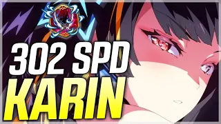 302 SPD LAST PIECE KARIN with RnL (i was defeated by ML Kayron lol) - Epic Seven