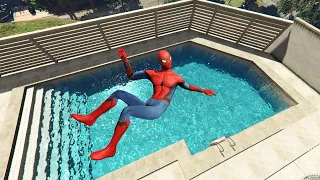 GTA 5 Funny Spiderman ragdolls vol.3