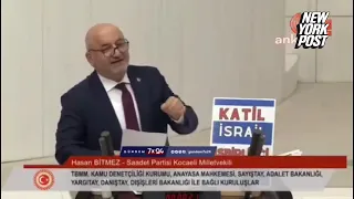 Turkish lawmaker has a heart attack after saying Israel ‘will suffer the wrath of Allah’