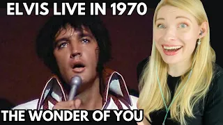 Vocal Coach/Musician Reacts: ELVIS PRESLEY 'The Wonder Of You' Live in 1970 In Depth Analysis