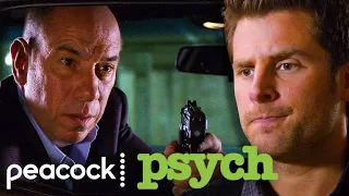 Shawn Uses the Air Horn As a Weapon | Psych