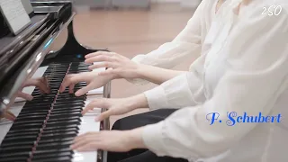 F. Schubert: German Dance and 2 Ländler for Piano Four Hands, D. 618 (Four Hands-2SO)