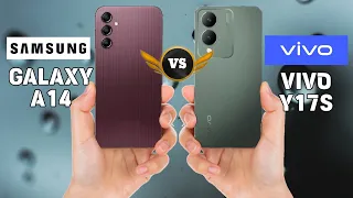 SAMSUNG GALAXY A14 Vs VIVO Y17s Comparison.