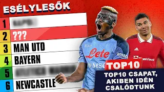 Top 10 csalódást keltő csapat ebben a szezonban | Esélylesők TOP10 | S05E19 | Unibet