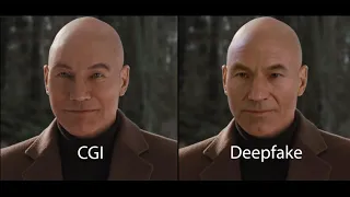 X-Men Wolverine Origins - Charles Xavier CGI improved via Deepfake