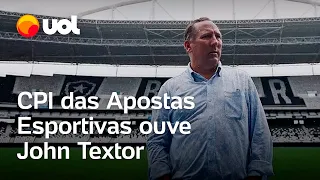 John Textor na CPI das apostas esportivas completo: assista a íntegra do depoimento em Brasília