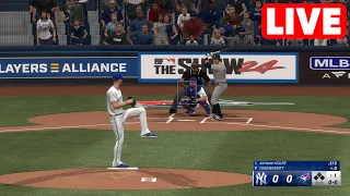 MLB LIVE🔴 New York Yankees vs Toronto Blue Jays - 16th April 2024 | MLB Full Game - MLB 24