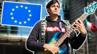 I went to the EU PARLIAMENT just to play MEMES (fighting against ARTICLE 13)