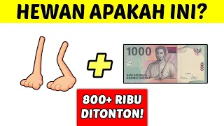 99% ORANG GAGAL JAWAB TEKA-TEKI TEBAK GAMBAR NAMA HEWAN PALING SUSAH INI