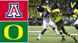 Arizona vs #6 Oregon Highlights | Week 12 | College Football 2019
