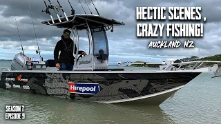 FIRST TIME fishing in our Centre Console Boat  - S7 EP9 Auckland