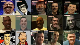 Every Gta Protagonist Singing Witch Doctor (DeepFake)