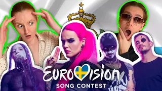 LET'S REACT TO SAN MARINO in EUROVISION 2024! 🇸🇲// MEGARA- 11:11 // LIVE PERFORMANCE