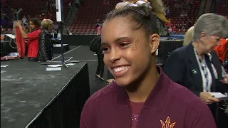 2019 Pac-12 Women's Gymnastics Championships: Cairo Leonard-Baker on Arizona State's 'comeback...