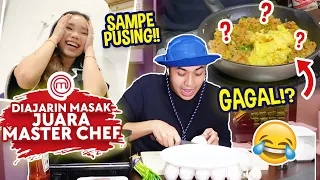 JEROME DIAJARIN MASAK JUARA MASTERCHEF INDONESIA 8 (JESSELYN)! SAMPE PUSING😂