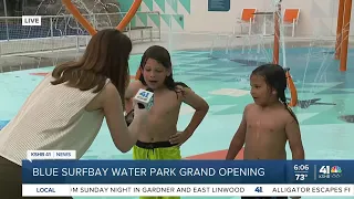 Blue Surf Bay Water Park opens