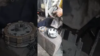 cambio de corona y discos de closs motocarro sigma 💯