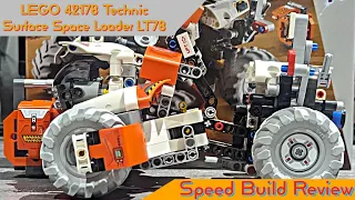 LEGO 42178 Technic Surface Space Loader LT78 - LEGO Speed Build Review