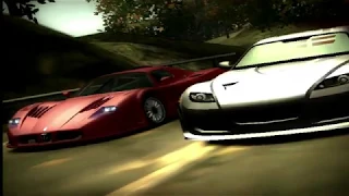 NFS MW 2005 Blacklist no 12 - 11 - 10 race with Ford GT
