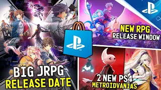 NEW PS4/PS5 Game Reveals/Updates! Awesome New RPG, Big JRPG Release Date, New Metroidvanias + More!