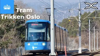Trikken Oslo | Tram | Norway | Sporveien Trikken | Ruter | 2022