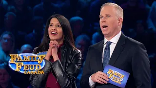 1 question away from $10K...will the Sachdev family win Fast Money? | Family Feud Canada