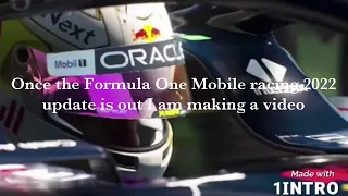 F1 mobile racing 2022 update coming soon