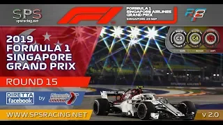 Campionato F1 - Sps Racing - Round 15 - GP SINGAPORE - Rfactor 2 - Live!