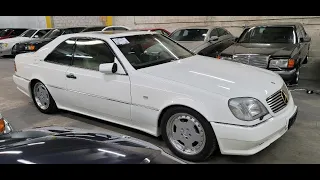 Лучшие Машины 90-х АМГ S600 Мерседес Купе 1996 Mercedes-Benz Coupe AMG 6.0