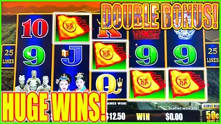 Finally 4 Scatter Curse is Over! HUGE WINS on High Limit Golden Century Dragon Link Slot