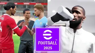 eFOOTBALL 2025 Gameplay Features! (Must Watch)