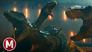 Jurassic World Dominion (2022) - T-Rex vs. Gigantosaurus Scene