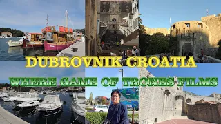 Dubrovnik Coatia, Where Some Scenes Game of Thrones Films. (Vlog 180)
