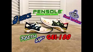 *REVIEW* Asics x Foot Locker x Pensole "Fresh Up" Gel-180 | Unboxing & On Feet | Hip-Hop Inspired!