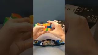 Square-1 Rubik's Cube Solved Fast in 35 Seconds!! #shorts