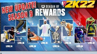 NBA 2K22 CURRENT GEN SEASON 9 REWARDS