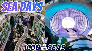 Icon of the Seas | Sea Days 1 & 2 On the LARGEST Cruise Ship in the World!