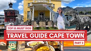 Travel Guide CAPE TOWN, South Africa 🇿🇦 | TOP 15 must visit places + maps and prices | part 2