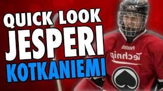 QUICK LOOK : JESPERI KOTKANIEMI - 2018 NHL DRAFT