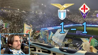 LAZIO-FIORENTINA 1-1 | LIVE REACTION e TUTTO lo STADIO CANTA "MY WAY"