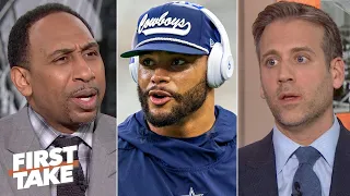 First Take debates if Dak Prescott should accept the Cowboys' offer for $33 million per year