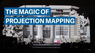 The magic of 3D projection mapping